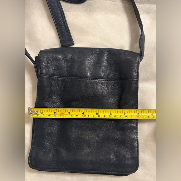 J.P. Ourse & Cie Navy Blue cross body / travel bag. Made in Bolivia - Picture 10 of 10